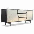 Modern sideboard storage cabinet with assorted finishes 150 x 45 x 70cm