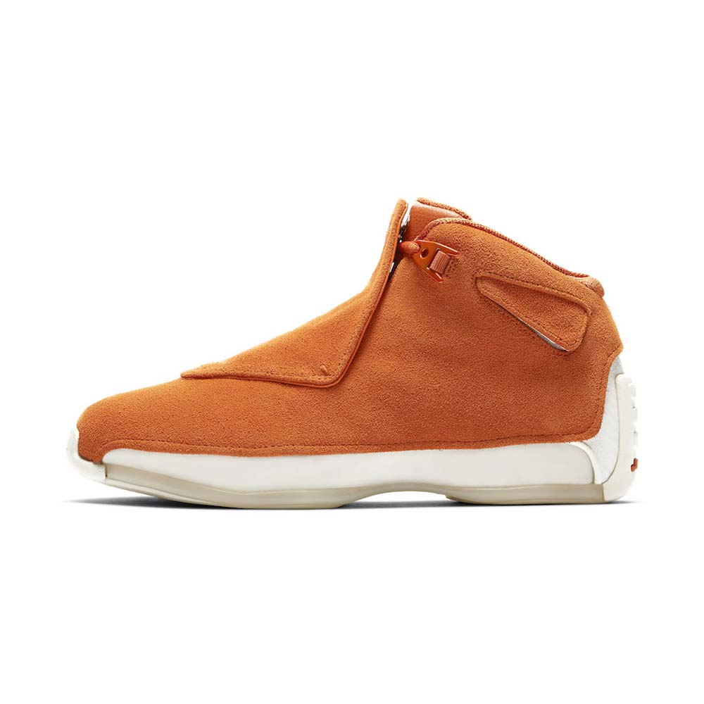 Air Jordan 18  Suede Pack   Campfire Orange  AA2494-801
