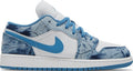 Air Jordan 1 Low GS  Washed Denim  DM8947-100